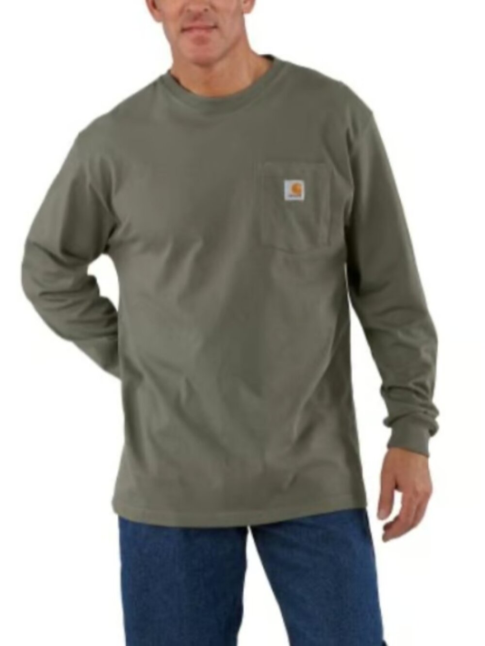 Carhartt Long Sleeve Loose Fit Pocket Tee